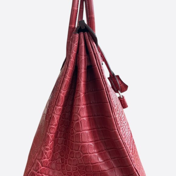 Hermes Red Crocodile Birkin 35 - Picture 2 of 6